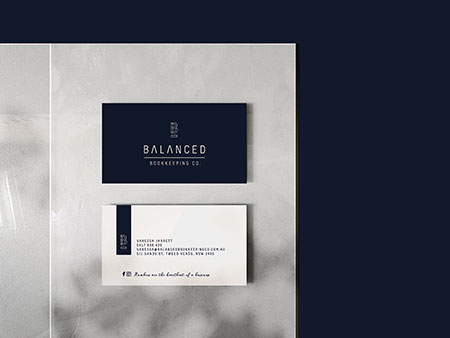 Bookkeeping Branding Design Tweed Coast